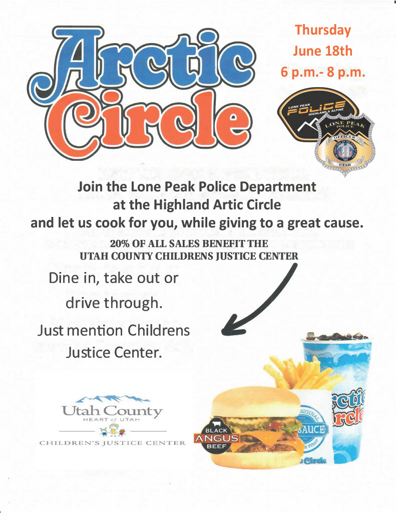 Arctic Circle Fundraiser graphic.